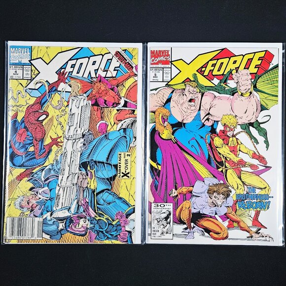 X-Force 4,5,6 - Vol. 1 - 3 Book Lot 🔑 issue (1992) - Picture 2 of 8